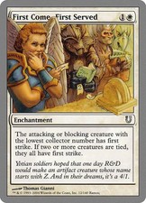 First Come, First Served #12 - Unhinged Uncommon Sinlge Magic: The Gathering