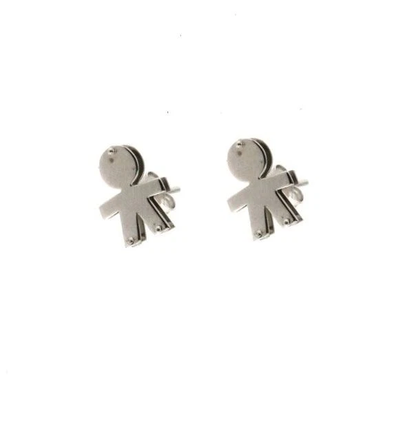 Boucles d'oreilles Donna Oro Femme in Or blanc DCHF3346 - Photo 1/1