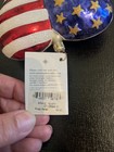 Christopher Radko American Red Cross Brave Heart Ornament 9/11 USA Flag — photo 3