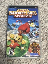 Super Monkey Ball: Adventure (PSP, Sony PlayStation Portable, 2006) Complete CIB