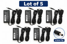 LOT OF 5 DELL OEM 65W PA-12 4.5mm AC Adapter Charger LA65NS2-01 6TM1C "small tip