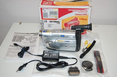 JVC GR-FXM40 VHS-C PAL Videocamera Camcorder Compact VHS Video Camera, NOS NEW