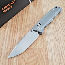 CMB Made Knives Braveman Folding Knife 3.5" S35VN Steel Blade Titanium Handle