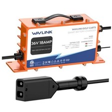 36V 18A Golf Cart Battery Charger  IP67 Waterproof, compatible with