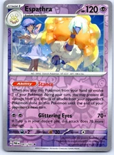 Espathra - Rare SV04: Paradox Rift Reverse Holo 081/182 NM