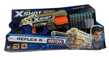 Zuru X Shot Royale Edition Reflex 6 Shoots 90 FT 27 MPH With 16 Total Darts NEW!
