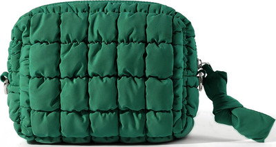 Quilted Makeup Bag Puffy Cosmetic Bag, Quilt Travel Toiletry Bag for Women, Puff