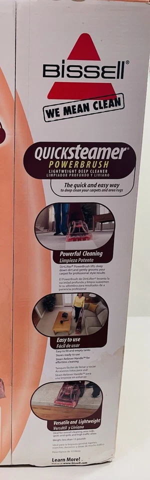 Bissell QuickSteamer 2080 PowerBrush Deep Cleaning Vacuum Multi Surface New - Image 2 of 4