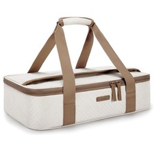 Insulated Casserole Carrier for Hot or Cold Food Thermal Food Carrier for Pic...