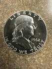 1962 Silver Franklin Half Dollar - Choice Gem Proof  Lustrous