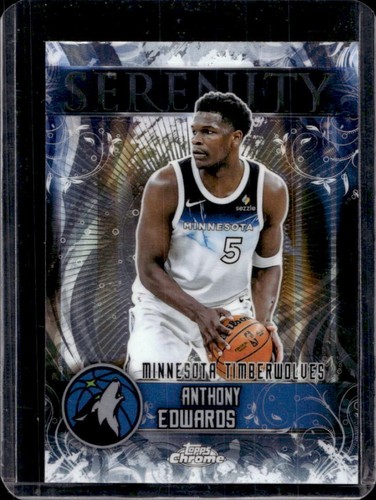 2025 Topps Chrome Anthony Edwards Base (RAW)