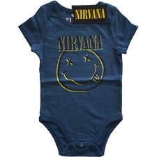 Image of Nirvana Kids Baby Grow: Inverse Smiley OFFICIAL NEW