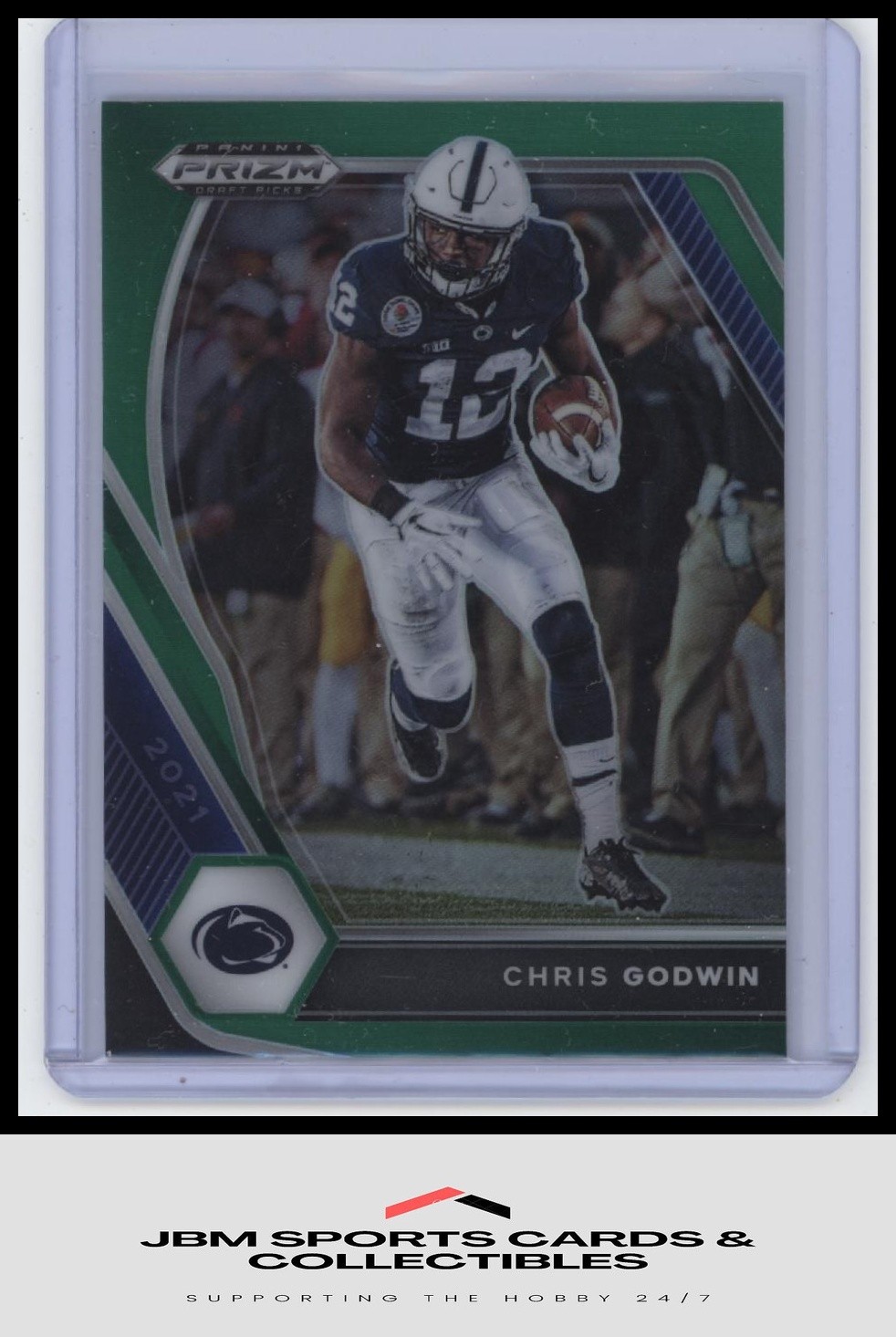 2021 Panini Prizm Draft Picks #65 Chris Godwin Prizms Green