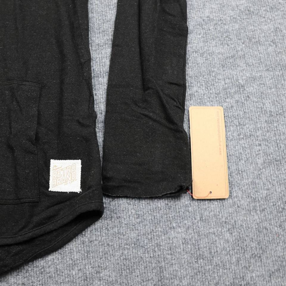 Detroit Red Wings Sudadera con Capucha Mujer Mediana Negra NHL Hockey Cremallera Completa Chaqueta Foto 3 de 4