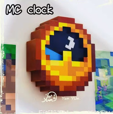 Cool 3D Minecraft Day & Night Clock