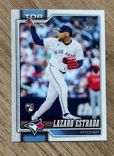 2026 Topps Series 1 #299 Lazaro Estrada RC Toronto Blue Jays