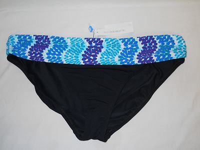 black bikini bottoms size 10