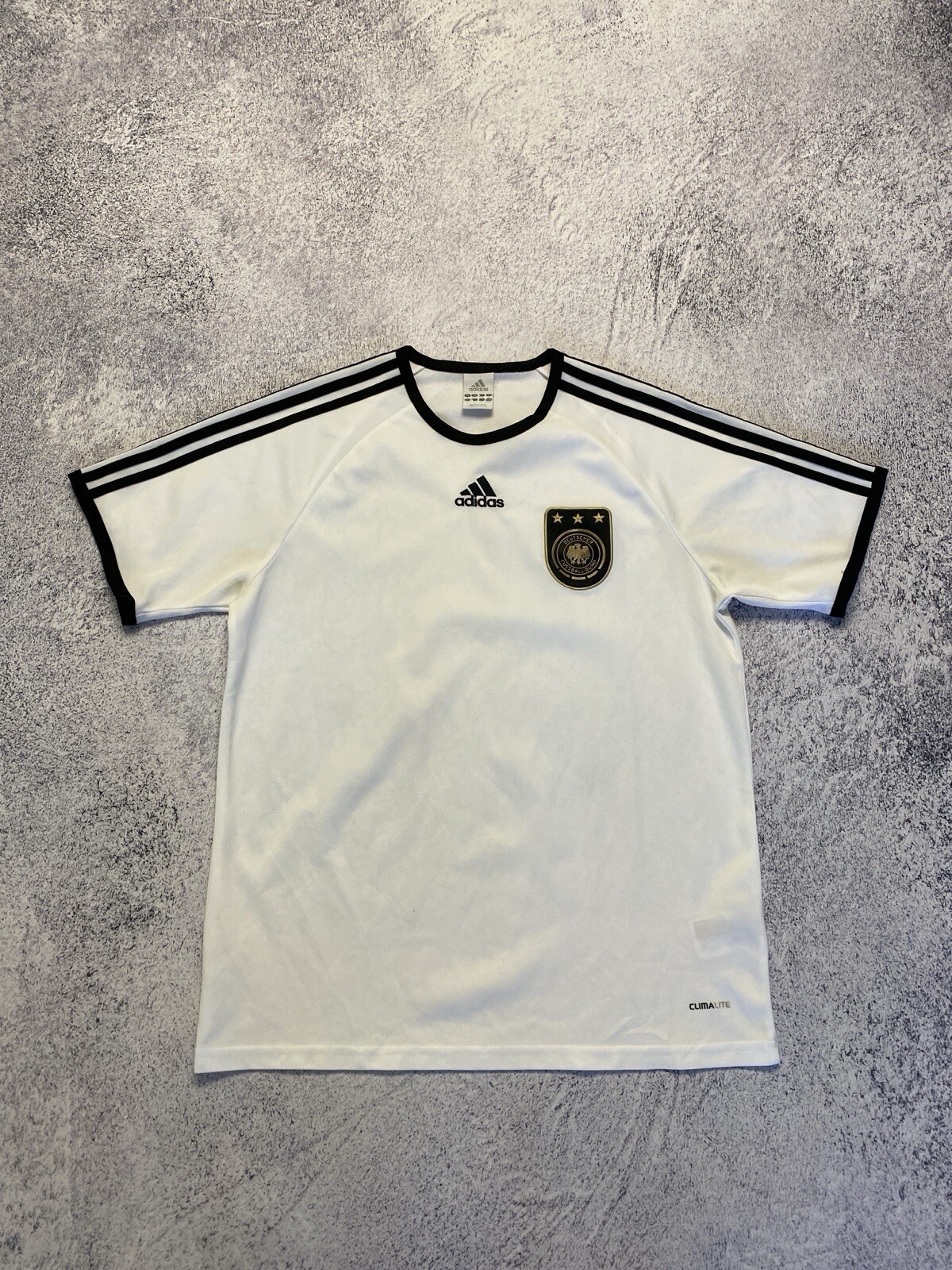 Vintage 2009/2010 Authentic Germany Adidas Home Football Soccer Jersey Medium