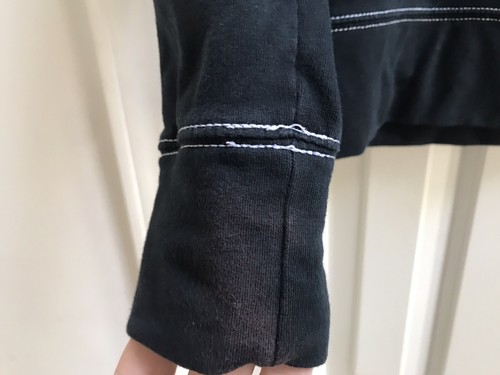 HUGE MARKDOWN!! Merona Women Blue Zip Up Light Jacket M - Picture 6 of 7