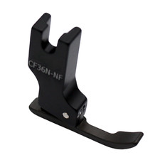 Black Teflon Coated Right Zipper Foot P36N-NF for Needle Feed Sewing Machines