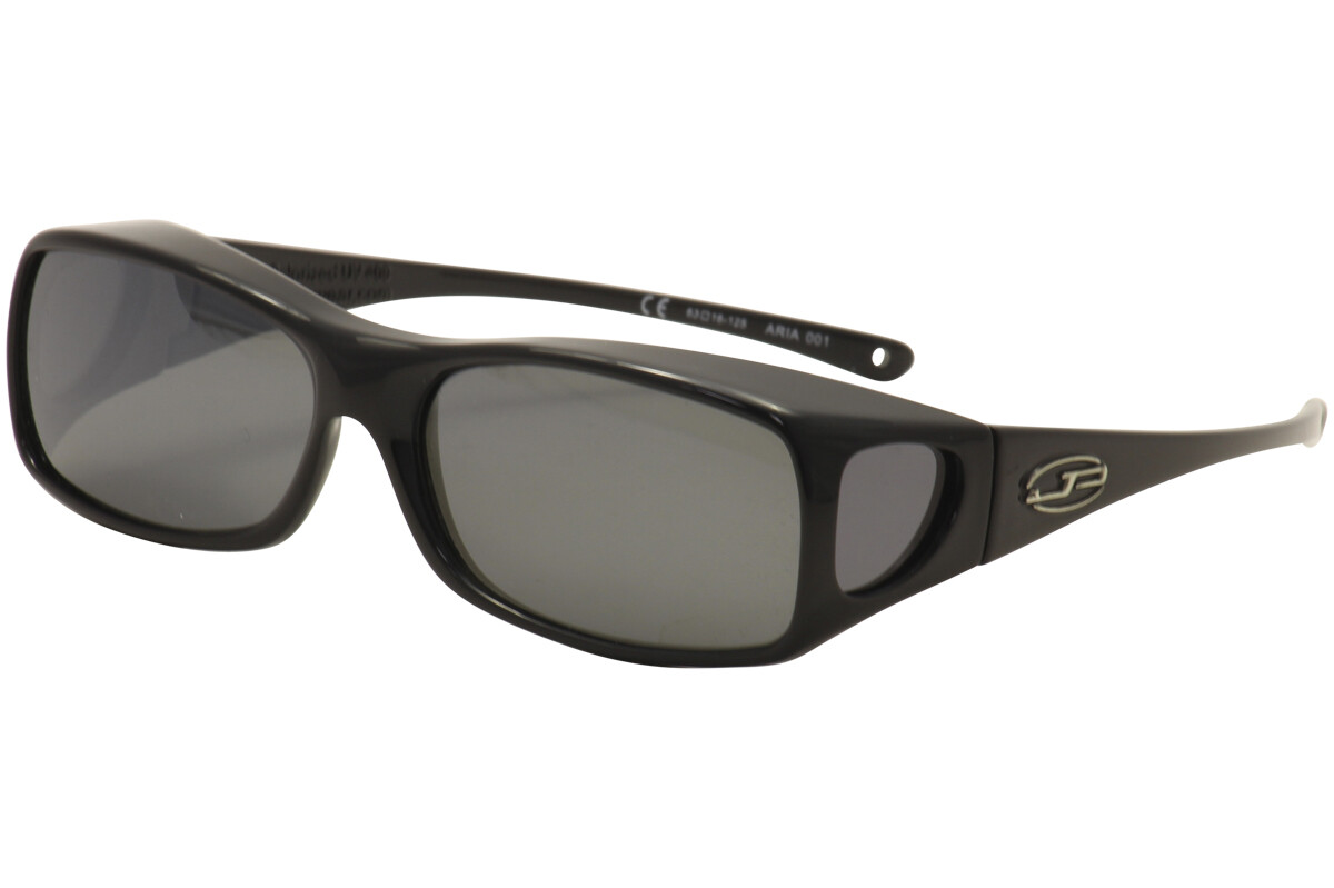 Поляризованные солнцезащитные очки Jonathan Paul Aria AA001 001 Midnight большого размера, 63 мм