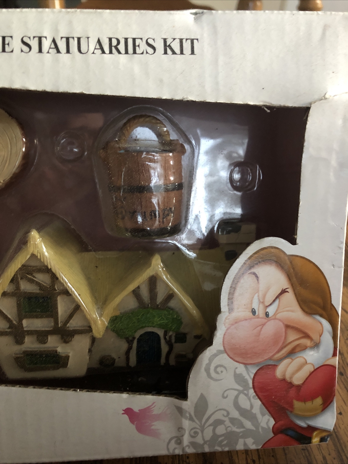 New Disney Miniature Statuaries Kit Grumpy from Snow White 7 Dwarfs