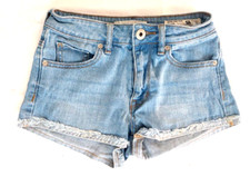 BULLHEAD Denim Super High Rise Stretch Short Shorts Women's Size 00