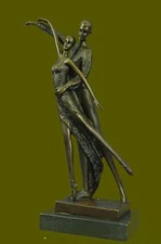 Handcrafted Detailed Abstract Modern Art Deco Gorgeous Ballerina by Vitaleh Gift