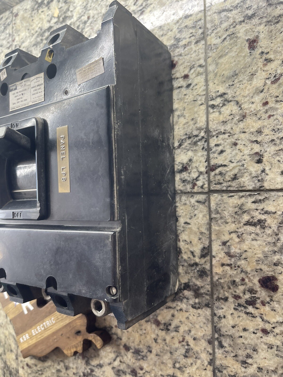 FPE 250A 3P Circuit Breaker NJL631250
