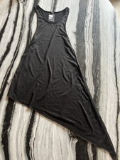 BNWT URBAN OUTFITTERS SPARKLE & FADE MAXI TANK TOP DRESS BLOUSE BLACK XS