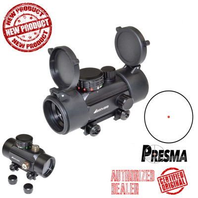 Eastvale (RD30) Red/Green Dot Sight with Picatinny Mount & Flip-Up Lens Covers