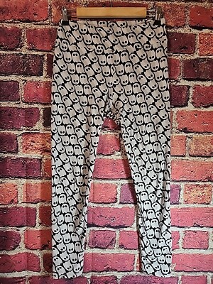 LuLaRoe OS ONE SIZE Ghost Halloween Leggings C94