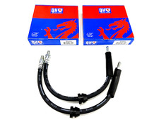 QH  Brake Hose Front Pair For Ford Escort MK 3 / 4 Inc RS Turbo XR3i