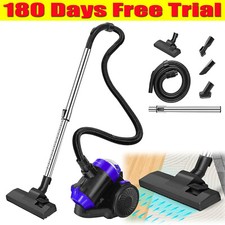 Cylinder Vacuum Cleaner Hoover Upright Lightweight Handheld Strong Suction 1600W