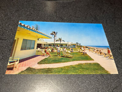 The Ocean Pearl Apartments Pompano Florida Postcard￼