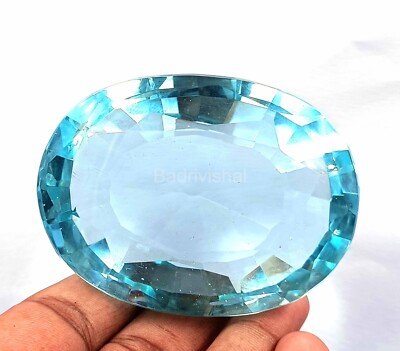900cts Natural Light Blue Aquamarine, From Brazil Loose Gemstone Free Shipping