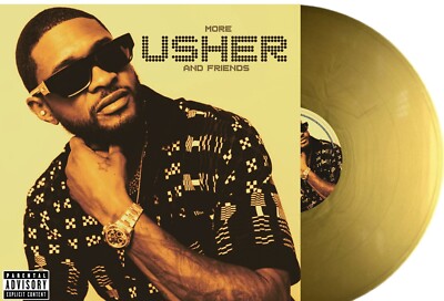 Usher   More Usher And Friends   New LP   Gold marbled Vinyl  (in seal)