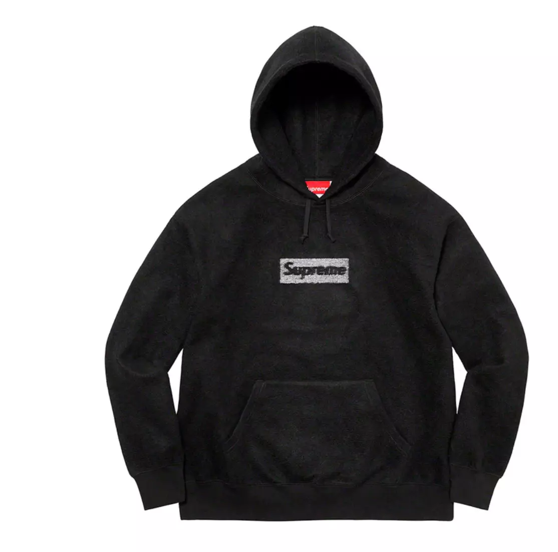 Size Large Black SUPREME INSIDE OUT BOX LOGO HOODED