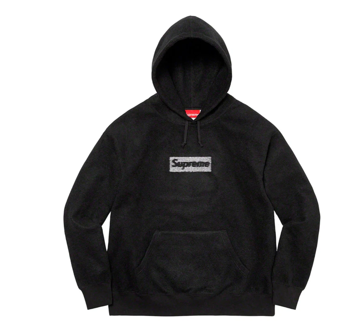 Sweat shirt à capuche noir Supreme INSIDE OUT LOGO SS23 NEUF AVEC ÉTIQUETTES 2023
