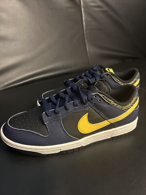 Size 9.5 - Nike Dunk Low Vintage Michigan