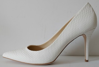 white heels size 4