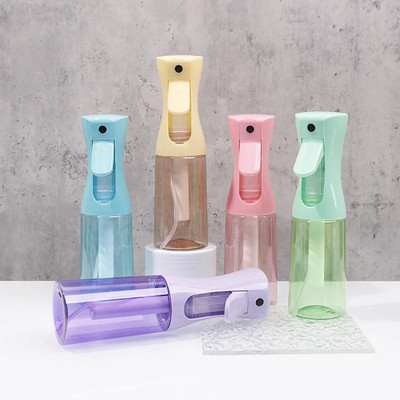 Continuous Mist Hair Spray Bottle Barber Water Sprayer Salon Plant Mister