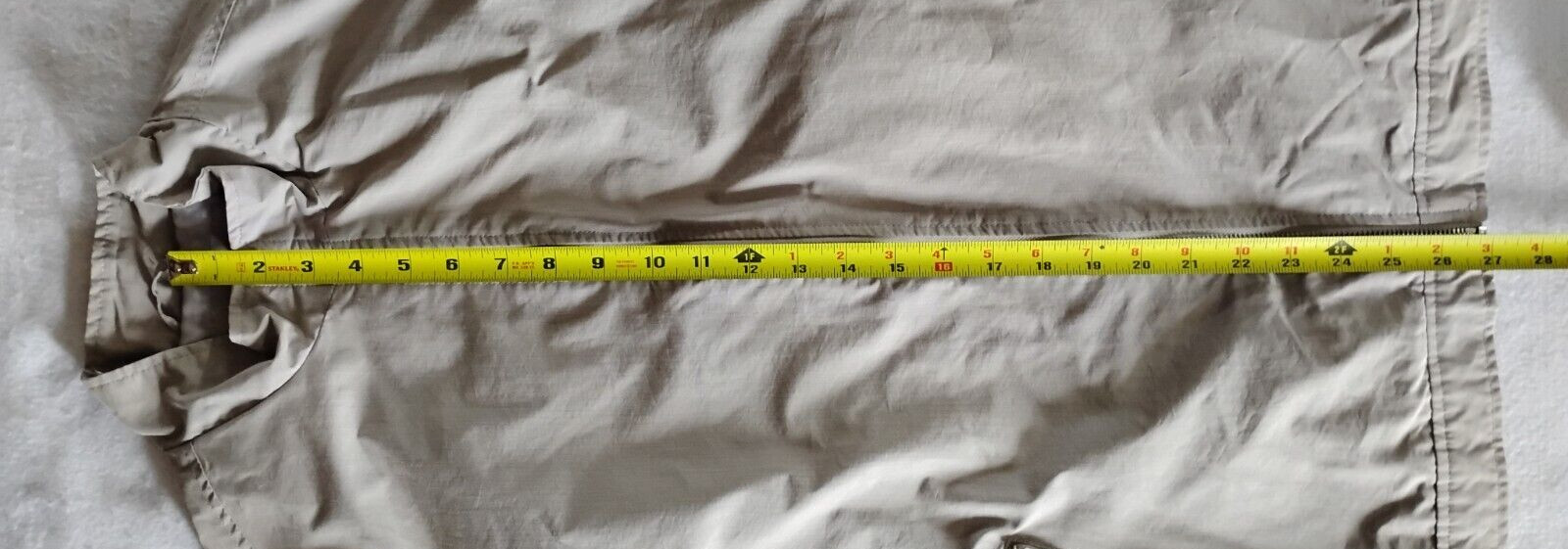 Structure Collection Mens Medium Jacket Beige Lin… - image 14