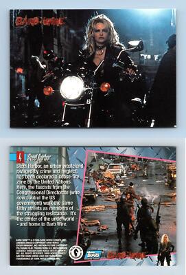 Steel Harbor #4 Barb Wire 1996 Topps Trading Card