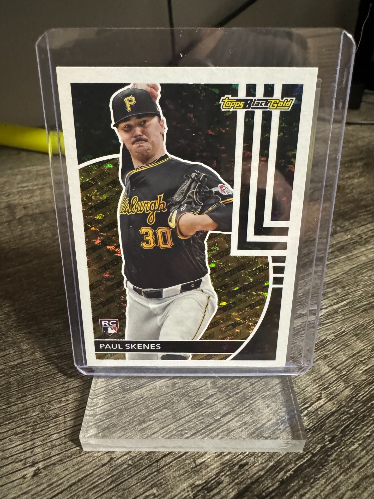 2024 Topps Update Series - Topps Black Gold #BG-17 Paul Skenes (RC)