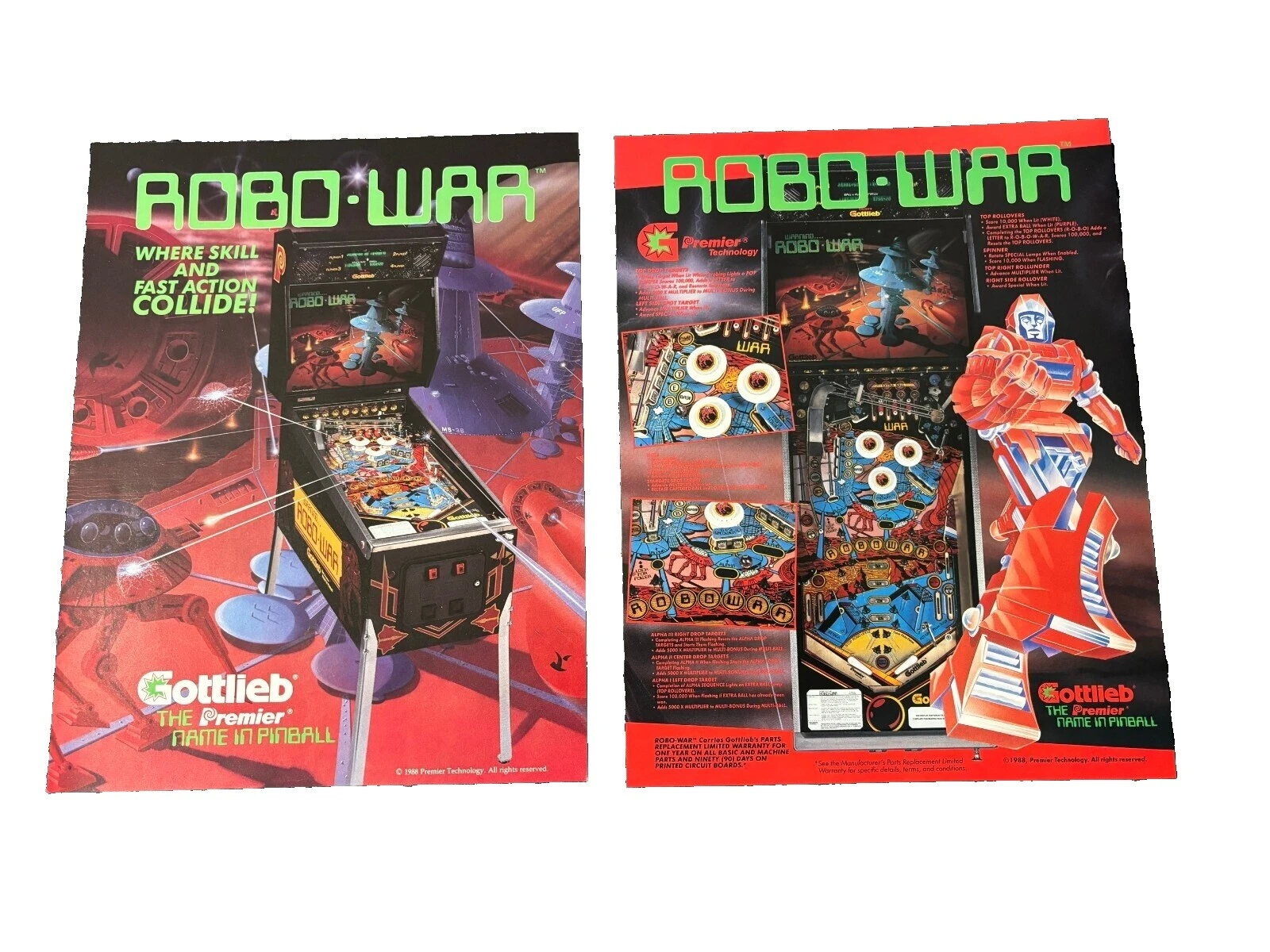 Pinball De colección 1988