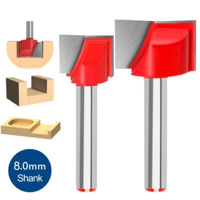 MARKENLOS Nutfräser 8mm Schaft Gerade Bodenreinigung Fräser für Oberfräse Holz Kunststoff
