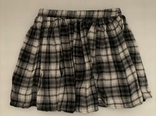 EUC American Rag Juniors' Plaid Pleated Skirt Size Small Made In USA