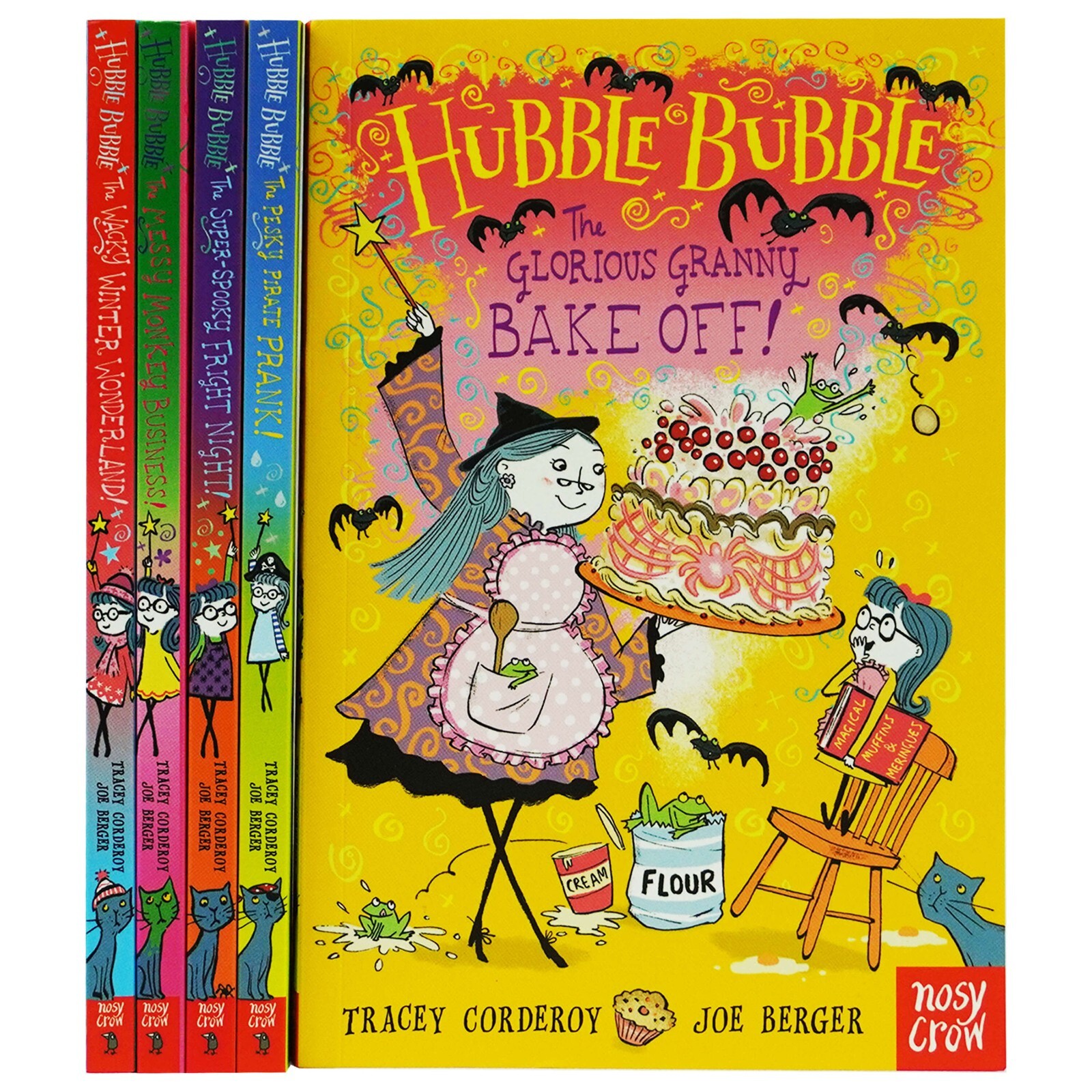 Hubble Bubble Series By Tracey Corderoy 5 Books- Ages 6+ - Paperback