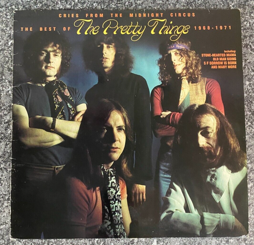 VINYL LP CRIES FROM THE MIDNIGHT CIRCUS THE BEST OF PRETTY THINGS 1968-1971 EX - Imagen 2 de 8